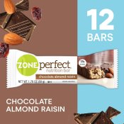 ZonePerfect Snack Bar Chocolate Almond Raisin 1.76oz 12pk