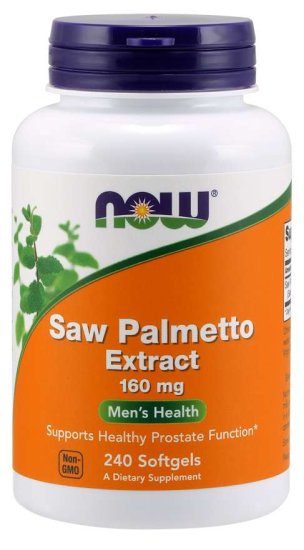 (image for) Now Foods Saw Palmetto Extract 160 mg - 240 Softgels