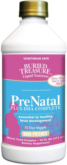 (image for) Buried Treasure Prenatal Plus DHA Complete 16 oz