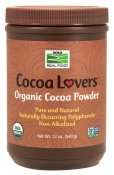 Now Foods Cocoa Powder Certified Organic - 12 oz