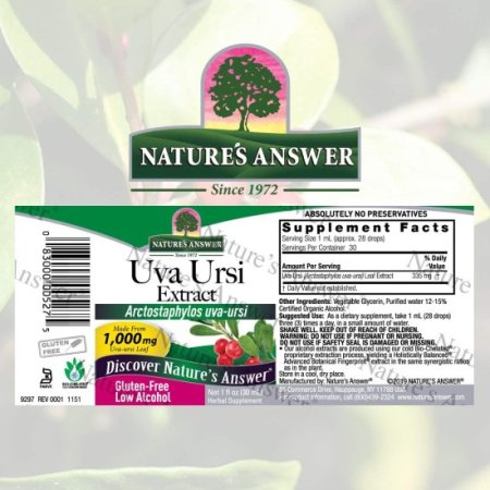 (image for) Nature's Answer Uva Ursi Extract 1 oz