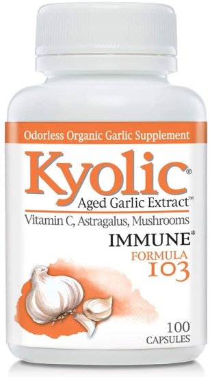 (image for) Kyolic Aged Garlic Extract Formula 103 Immune 300 Capsules