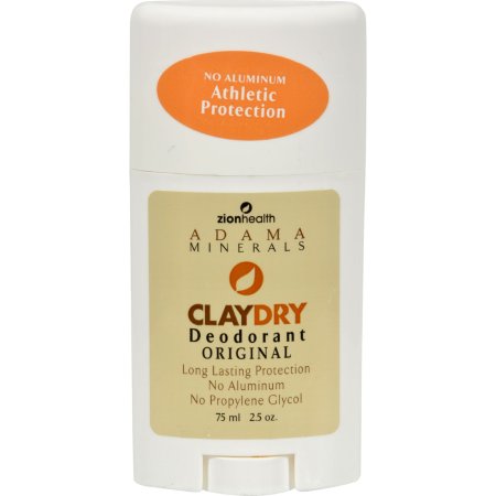 (image for) Zion Health Adama Minerals Clay Dry Deodorant Original 2.5oz