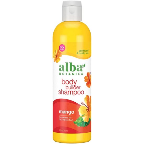 (image for) Alba Botanica Body Builder Mango Hawaiian Shampoo 12 oz