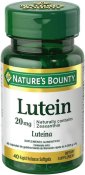 Nature's Bounty Lutein 20 mg. 40 Count