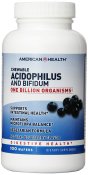 American Health Chewable Acidophilus and Bifidus Blueberry 100ct