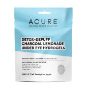 Acure Detox-Depuff Charcoal Lemonade Under Eye Hydrogels 12 ct