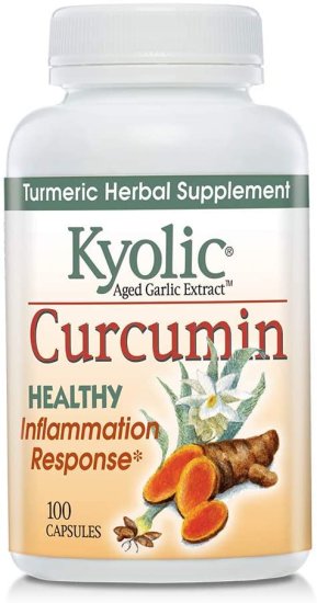 (image for) Kyolic Aged Garlic Extract Curcumin 100 Capsules