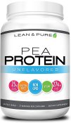 Lean & Pure Pea Protein Powder, Unflavored 30 oz