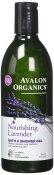 Avalon Organics Bath & Shower Gel Lavender 12 Fl Oz