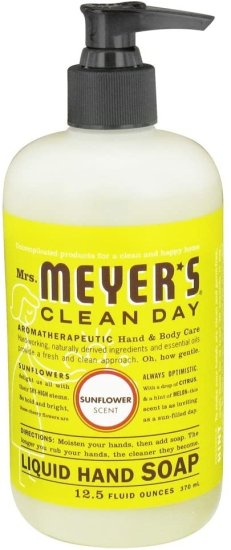 (image for) Mrs Meyers Clean Day Liquid Hand Soap Sunflower 12.5 oz