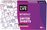 Better Life Dryer Sheets Lavender & Grapefruit 80 count