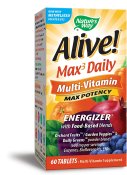 Nature's Way Alive! Max3 Daily Max Potency Multivitamin 60 Tabs