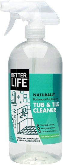 (image for) Better Life Tub and Tile Cleaner Tea Tree & Eucalyptus 32oz