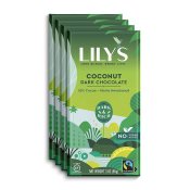 Lily's Sweets No Sugar Added 55% Coconut Dark Chocolate 12 Bars