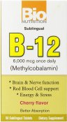 Bio Nutrition B-12 Sublingual Tablet, 50 Count 6000 MCG