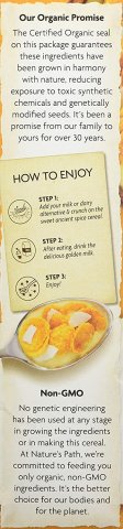 (image for) Nature's Path Organic Golden Turmeric Cereal 10.6 oz