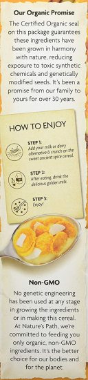 (image for) Nature's Path Organic Golden Turmeric Cereal 10.6 oz