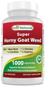 Best Naturals Super Horny Goat Weed & Maca 1000mg 120 ct