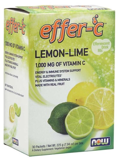 (image for) Effer-C Lemon Lime Packets 30/Box