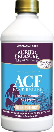 (image for) Buried Treasure ACF Immune Support Fast Relief 16 oz