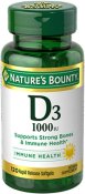 Nature's Bounty Vitamin D 1000 120 Count