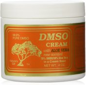 Dmso Cream With Aloe Vera Rose Scented 4 oz