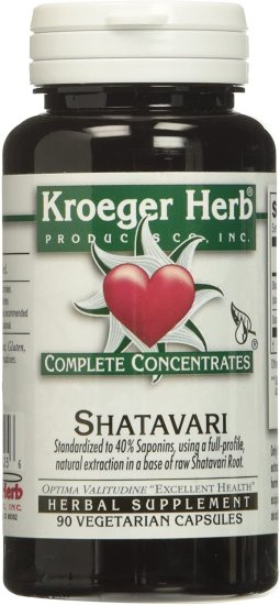 (image for) Kroeger Herb Shatavari 90 Capsules