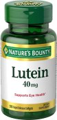 Nature's Bounty Lutein 40 mg. 30 Count