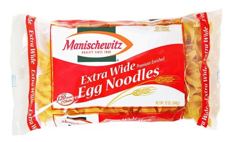 (image for) MANISCHEWITZ Extra Wide Egg Noodles 12 oz