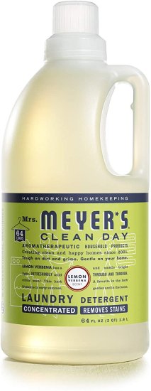 (image for) Mrs. Meyer\'s Clean Day Liquid Laundry Detergent Lemon Verb 64 oz