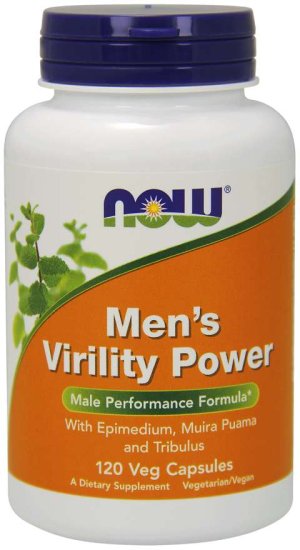 (image for) Now Foods Men\'S Virility Power 120 Vcaps