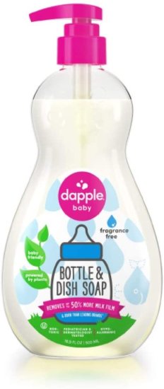 (image for) Dapple Baby Bottle & Dish Liquid 16.9 Oz