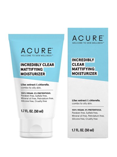 (image for) Acure Incredibly Clear Moisturizer Mattifying 1.7 fl oz