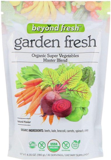 (image for) Beyond Fresh Organic Super Vegetables Master Blend 30 servings