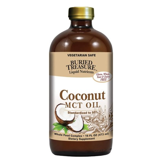 (image for) Buried Treasure MCT Coconut Oil 16 oz