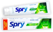 Spry Xylitol Toothpaste with Fluoride Natural Spearmint Anti-Cavity 5 oz