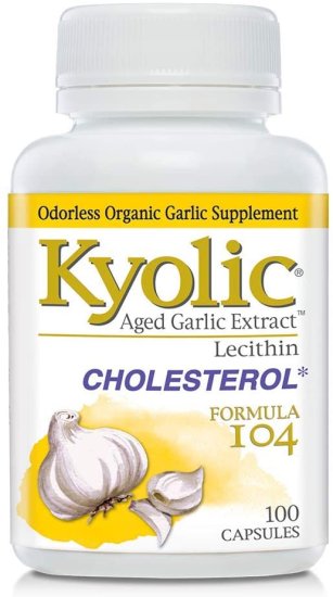 (image for) Kyolic Aged Garlic Extract Formula 104 Cholestrol 100 Capsules