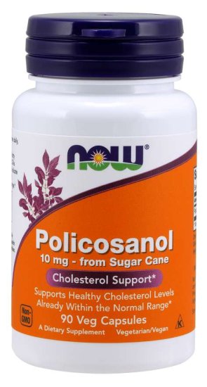 (image for) Now Foods Policosanol 10 mg 90 Vcaps