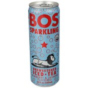 Bos Tea Sparkling Blueberry Jasmine Unsweetened Organic 12 oz