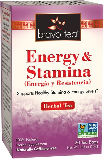 (image for) Bravo Teas & Herbs Energy & Stamina Tea 20 bags