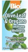 Bio Nutrition Immune Wellness 60 ct Olive Leaf and Oregano