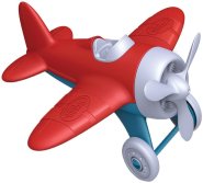 Green Toys Airplane BPA Free Red