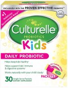 Culturelle Kids Packets Daily Probiotic Supplement 30 Single Pk