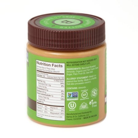 (image for) Barney Butter Crunchy Almond Butter 10 oz