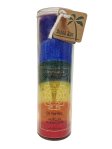 Aloha Bay Chakra Jar Candle Rainbow 16 Oz