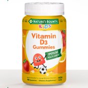 Nature's Bounty Kids Vitamin D Gummy 90 Count