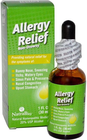 (image for) Natra-Bio Allergy Relief Non-Drowsy 1 oz