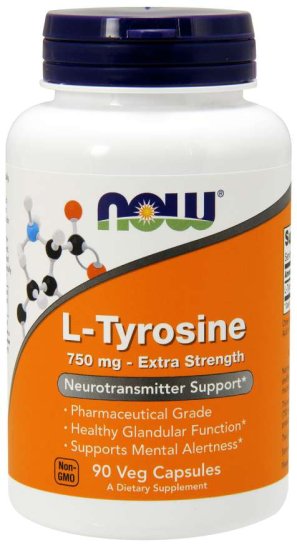 (image for) L-Tyrosine 750 mg - 90 Capsules