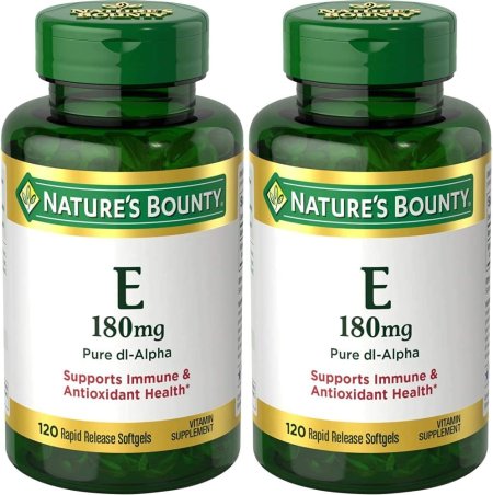 (image for) Nature's Bounty Vitamin E 180mg 120 Count